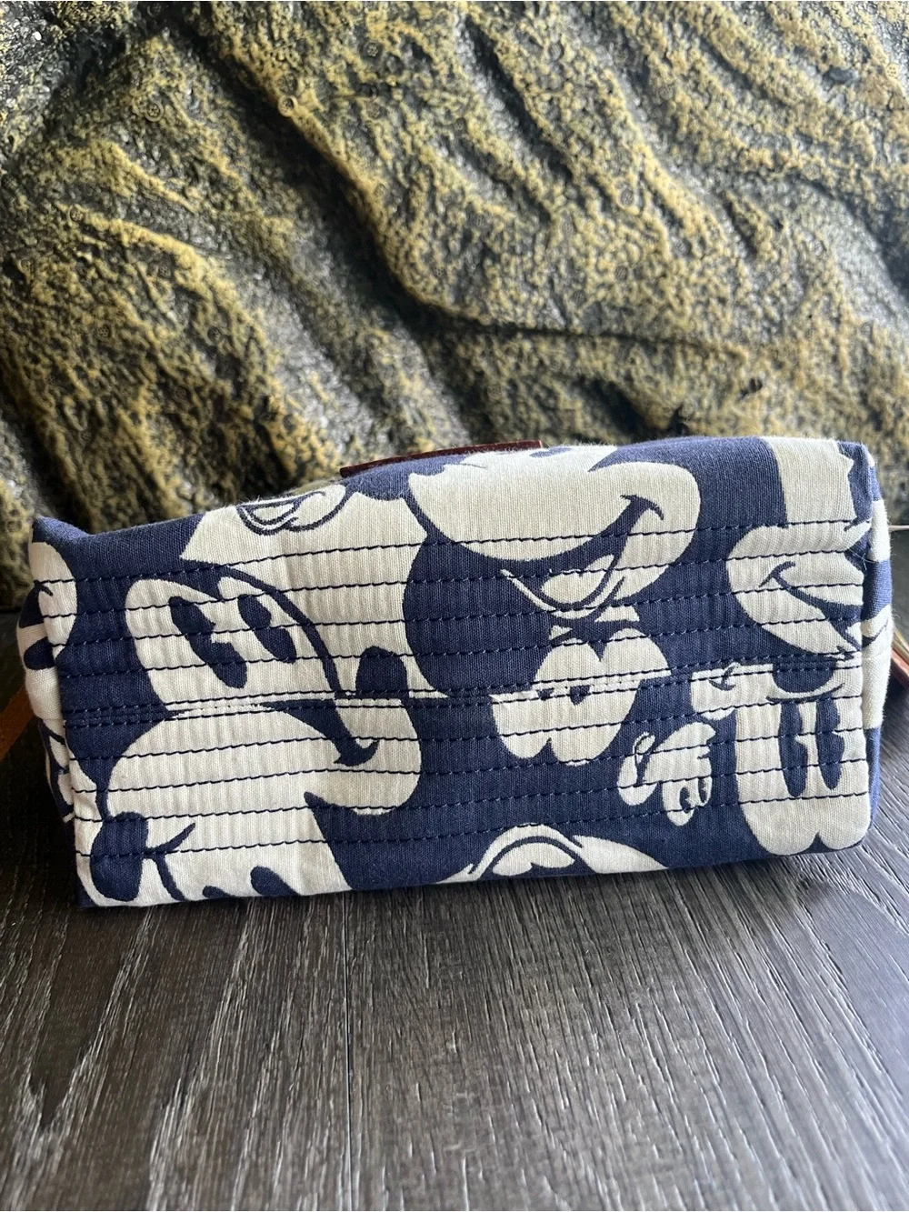 Dooney & Bourke Disney Mickey Navy & White Canvas hobo D23 edition NWT